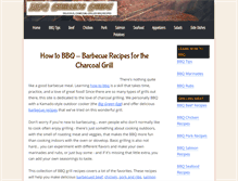 Tablet Screenshot of bbqgrillingguide.com